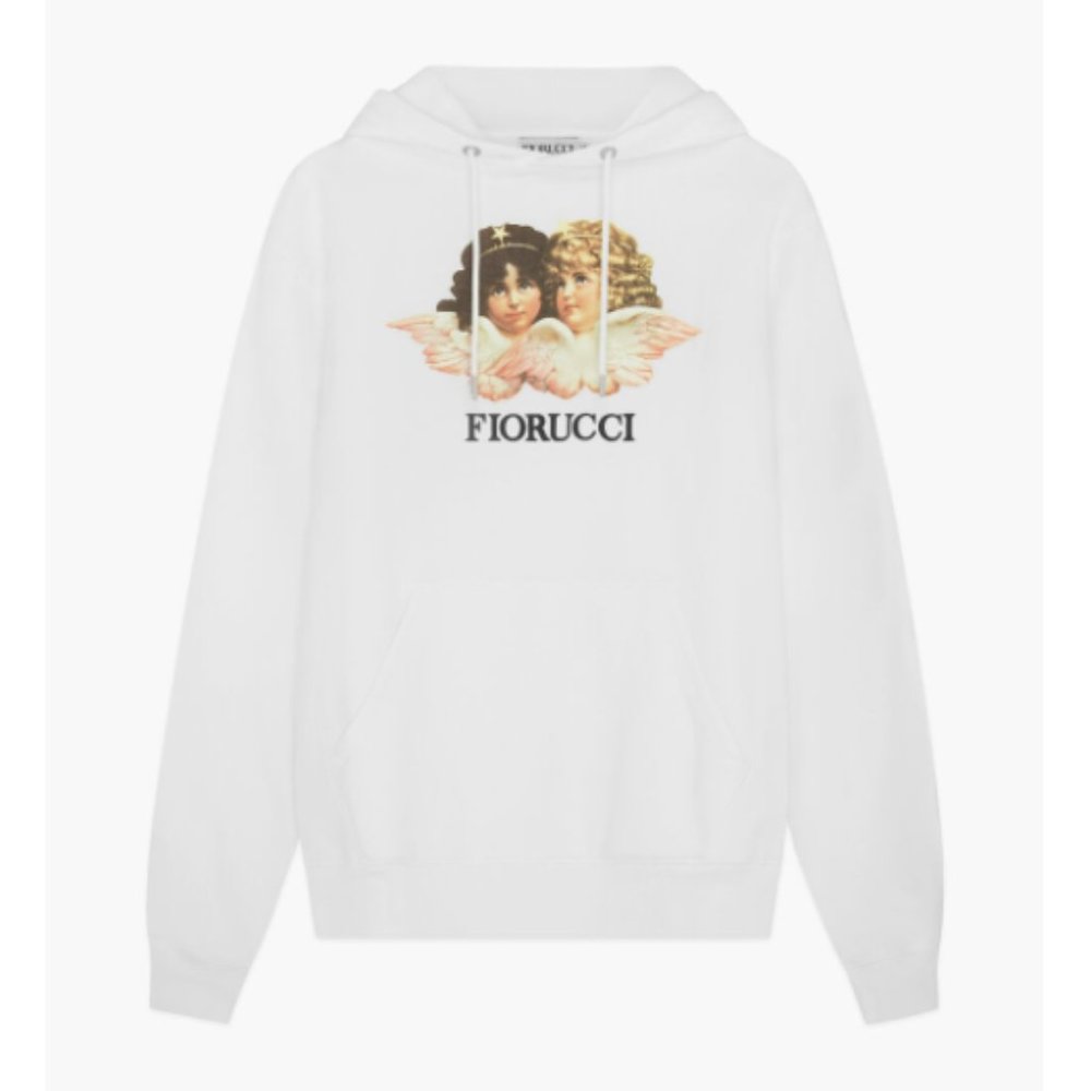 Fiorucci Angels Hoodie White NWOT